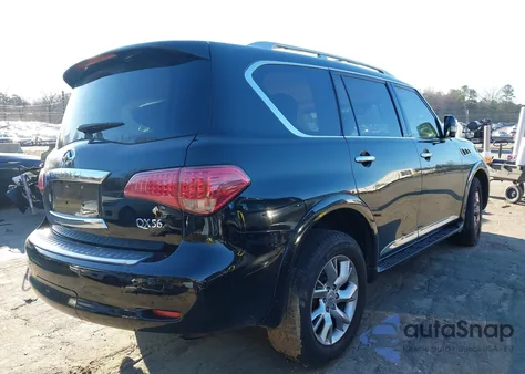 2013 Infiniti Qx56 z USA, uszkodzony, nr VIN JN8AZ2NDXD9750111
